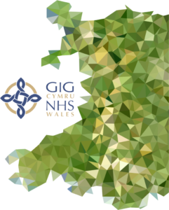 NHS Logo and Wales Image