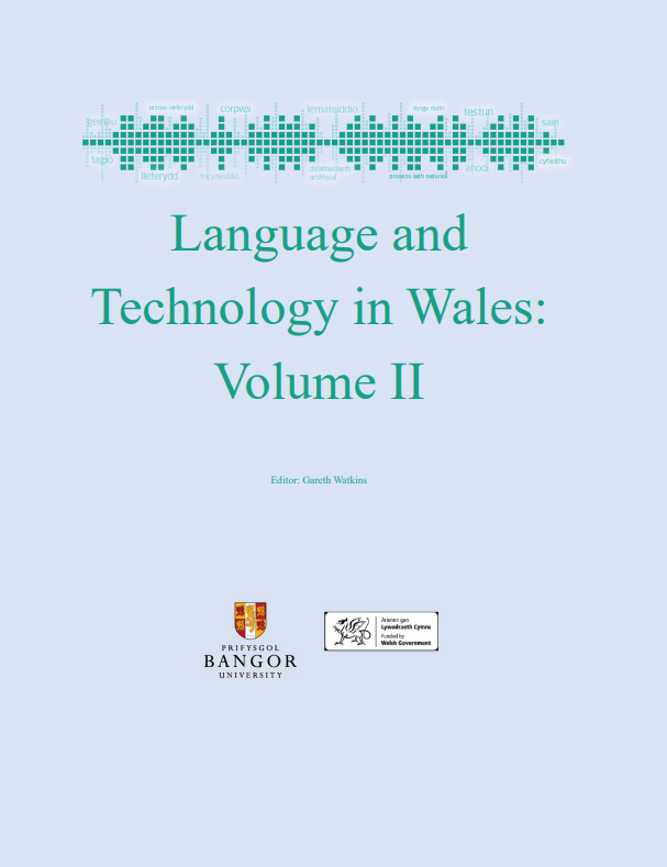 iaith a thechnoleg yng nghymru: cyfrol 2